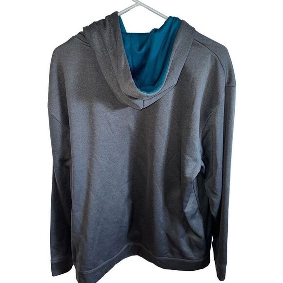 NHL San Jose sharks  gray athletic material hoodie - Picture 5 of 6